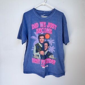 Philcos Men's Blue Step Brothers Graphic T-shirt Size Large
